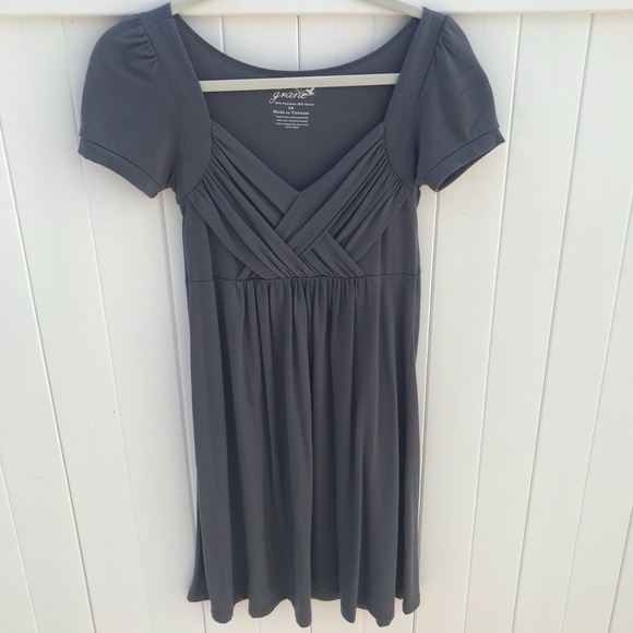 Casual Gray Dress. Size M - Picture 1 of 4